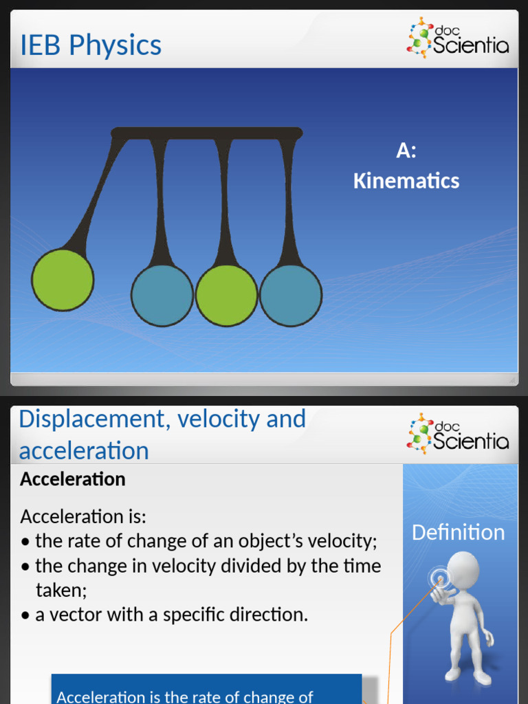 Understanding Acceleration in Physics | PDF | Acceleration | Velocity