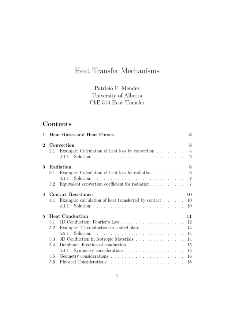 Heat Transfer Mechanisms Explained | PDF | Heat Transfer | Thermal ...
