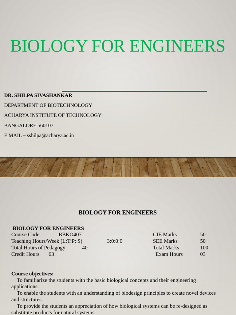 Biology Concepts for Engineering Applications | PDF | Lipid | Cell Potency