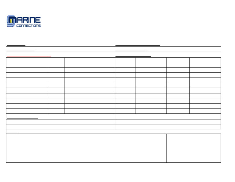 Vietnam Container Packing List Template | PDF | Freight Transport