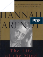 Arendt - Life of the Mind