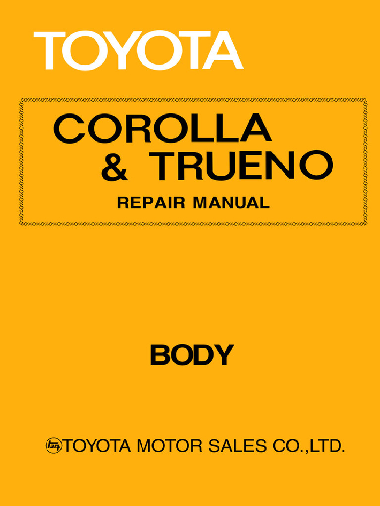 Extraordinary Toyota Corolla S Manual Images