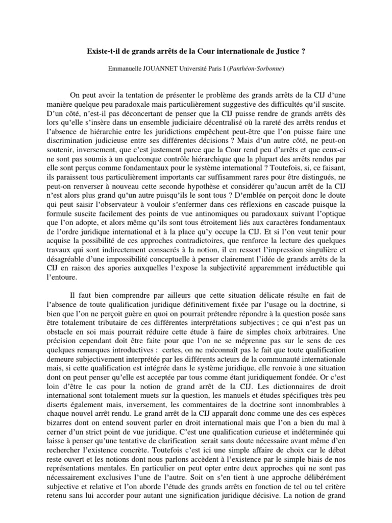 Les Grands Arrêts De La Jurisprudence Administrative