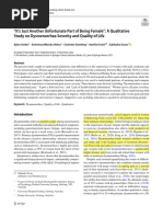 WaLIDD Score A New Tool To Diagnose Dysmenorrhea A | PDF | Receiver ...