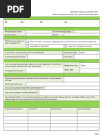 Guyana TSC Employment Application Form | PDF | Academic Degree ...