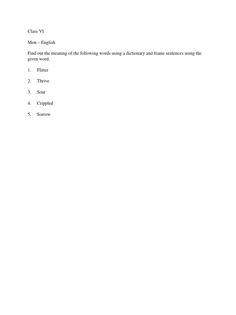 Dictionary | PDF