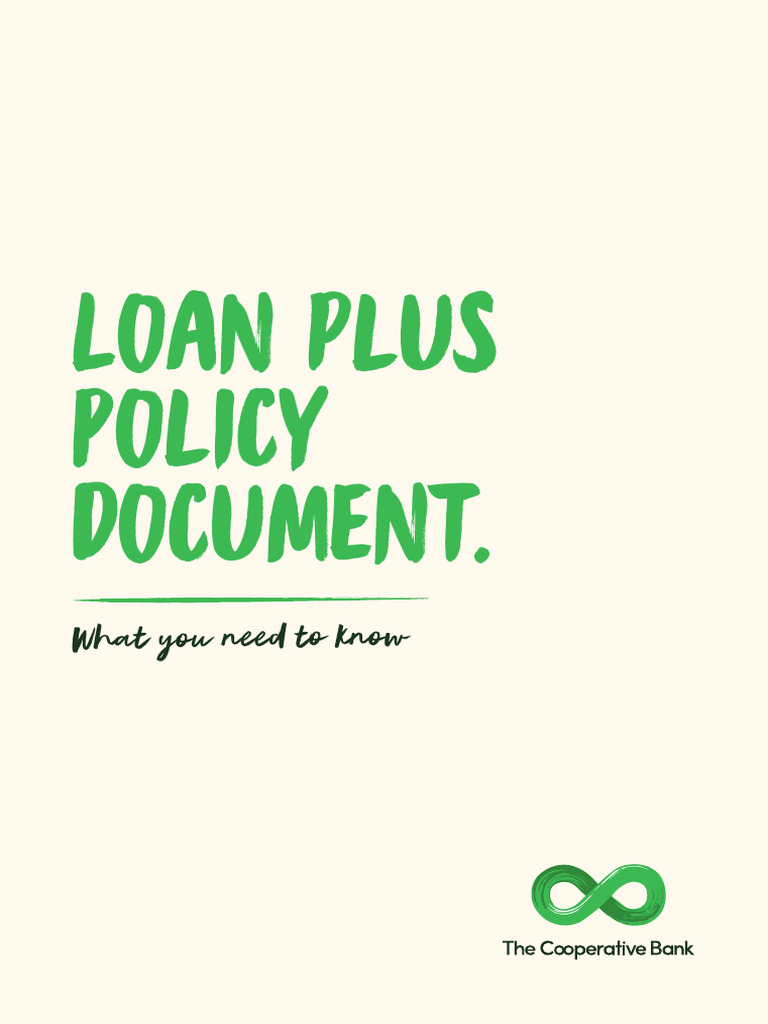 Loan Plus Insurance Policy Overview | PDF | Insurance | Loans
