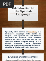 Spanish Language Document | PDF