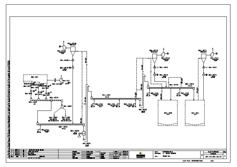 Flowsheet NAR1 Dedicated Cement Transport - PRA-F | PDF