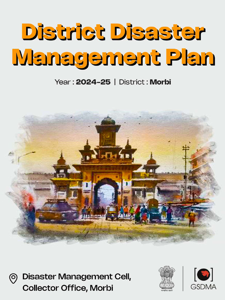 Morbi District Disaster Management Plan 2024-25 | PDF | Emergency ...