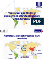 Carrefour-Unilever Global Supply Chain Strategy