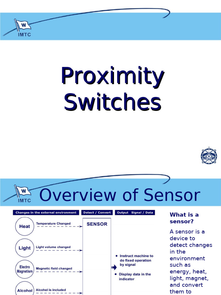 Magnetic Proximity Sensor Overview | PDF | Inductor | Electronic ...