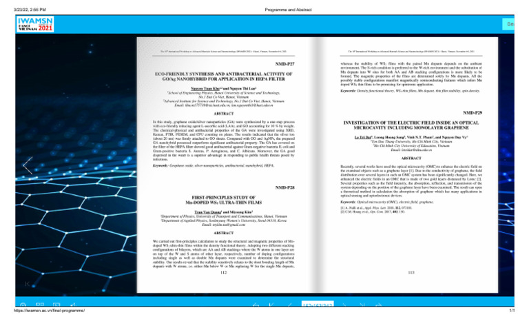 Iwamsn Dat Abstract Web | PDF