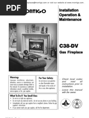 Fireplace Instruction Fireplace Leak