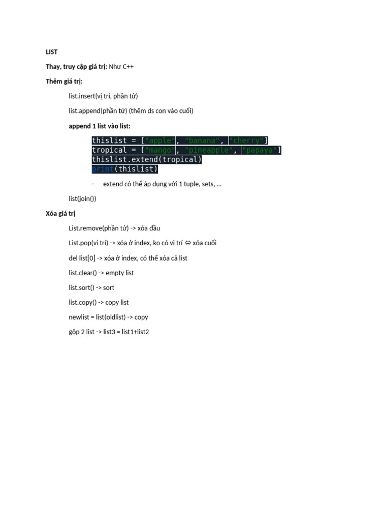 List | PDF