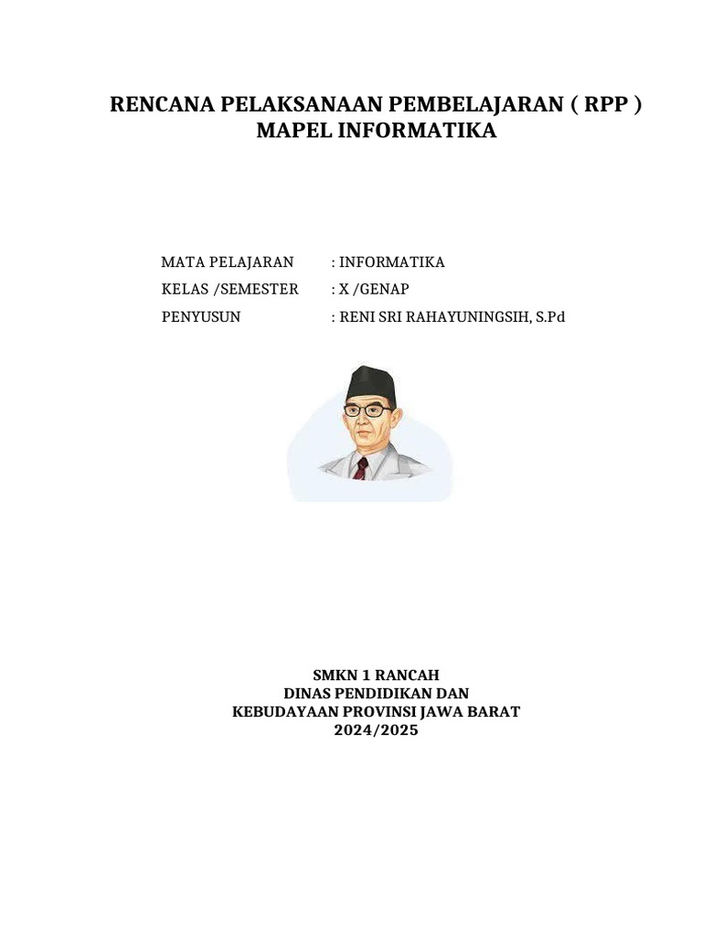 RPP Informatika | PDF