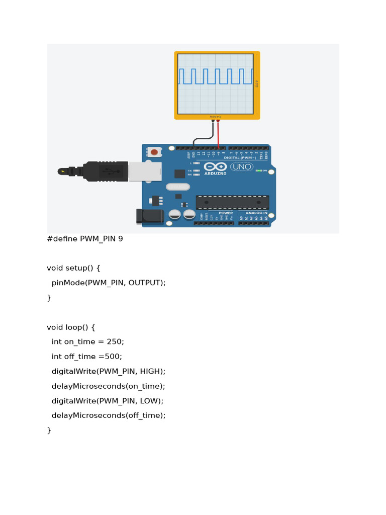 Arduino PWM and Servo Control Code | PDF