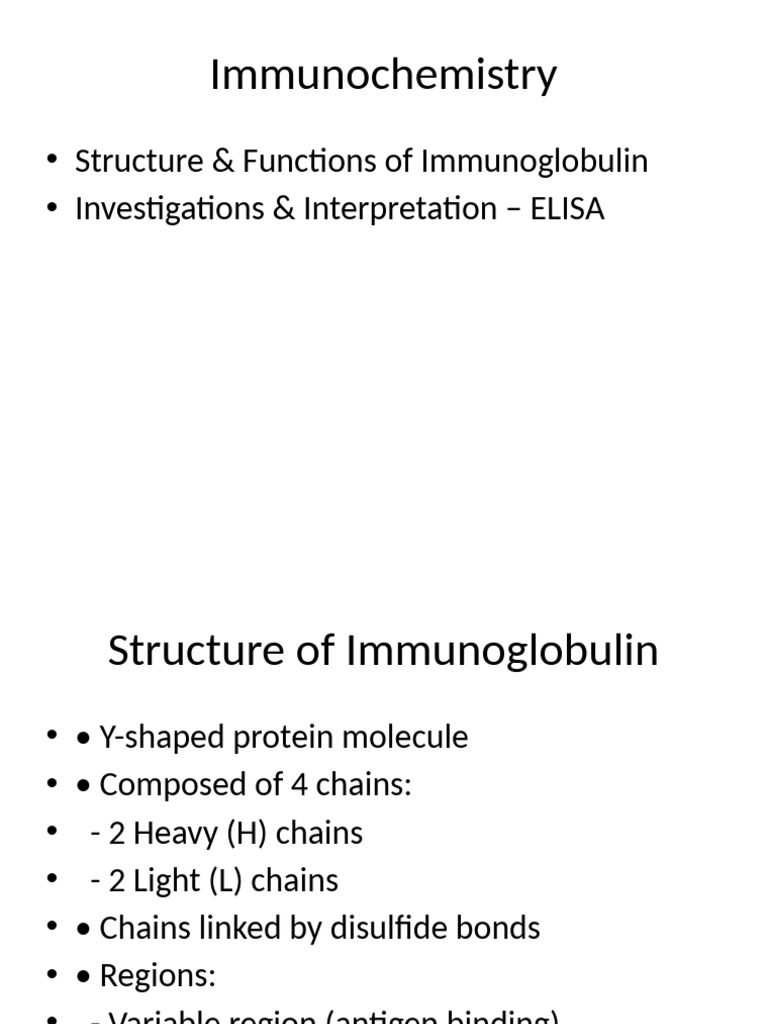 Immunochemistry for Nursing Students | PDF
