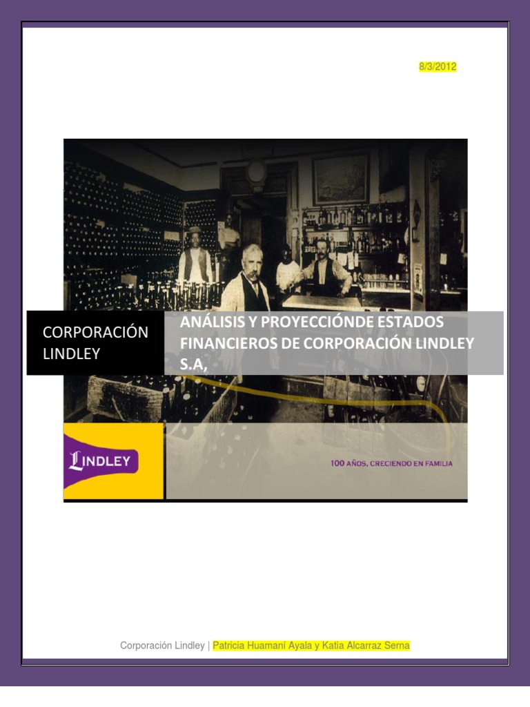 Corporacion Lindley | PDF | Negocios