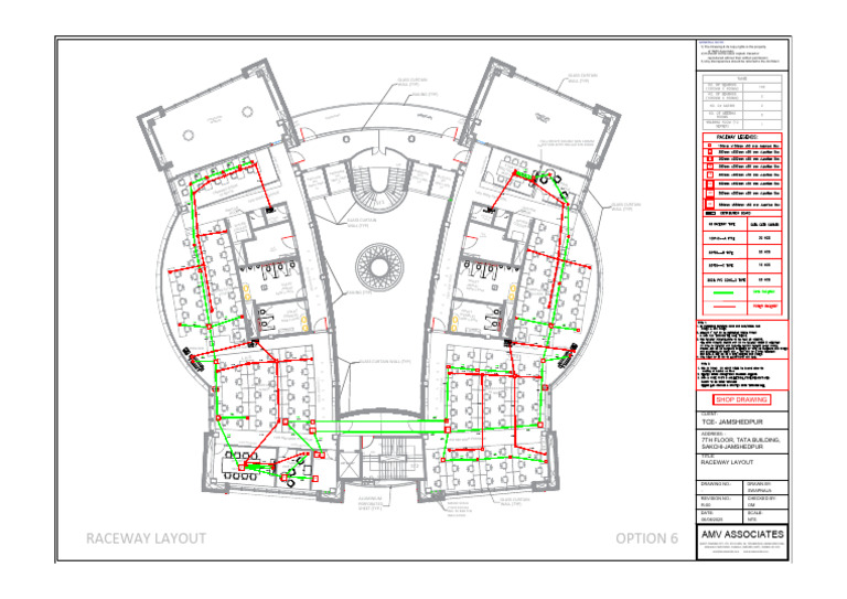 Raceway Layout Shop Drawing | PDF
