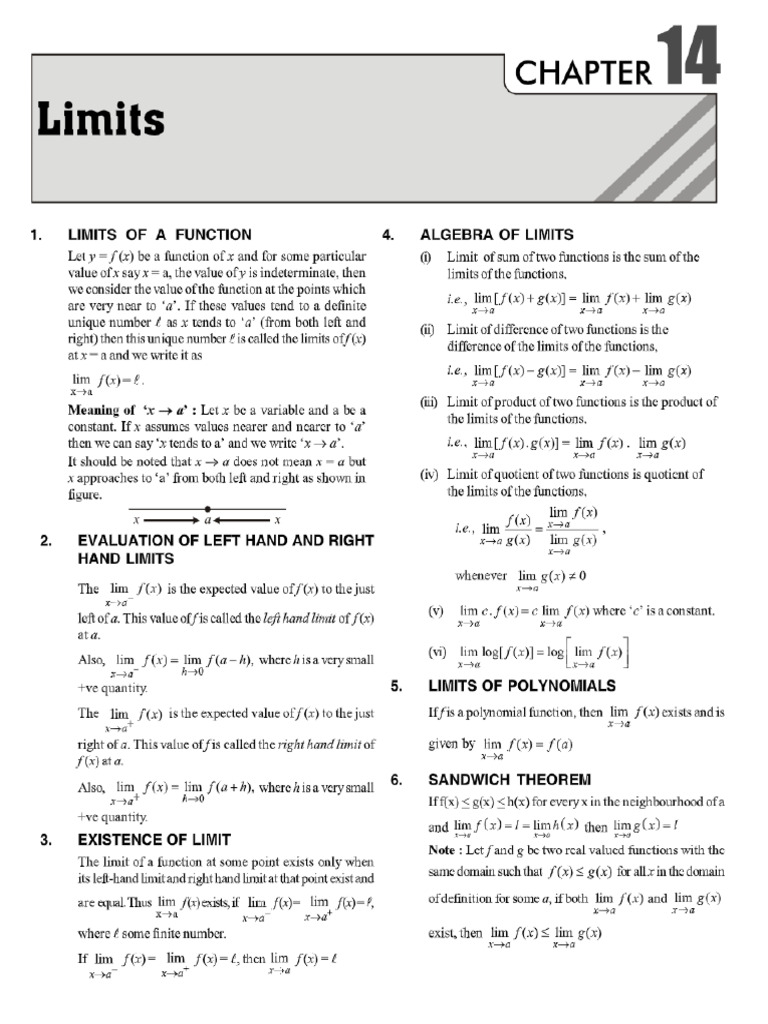 Limit (MATH) | PDF