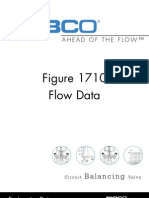 Circuit Balancing Valve - 1710 Flow Data Manual
