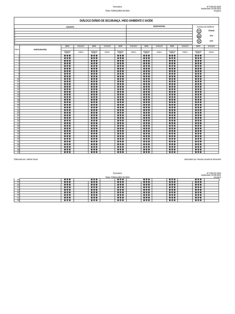 For-Sst-0029.r00 Formulario de Ddss Configurar | PDF