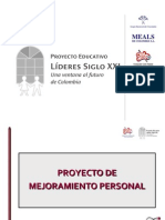 12 - Proyecto de Mejoramiento Personal