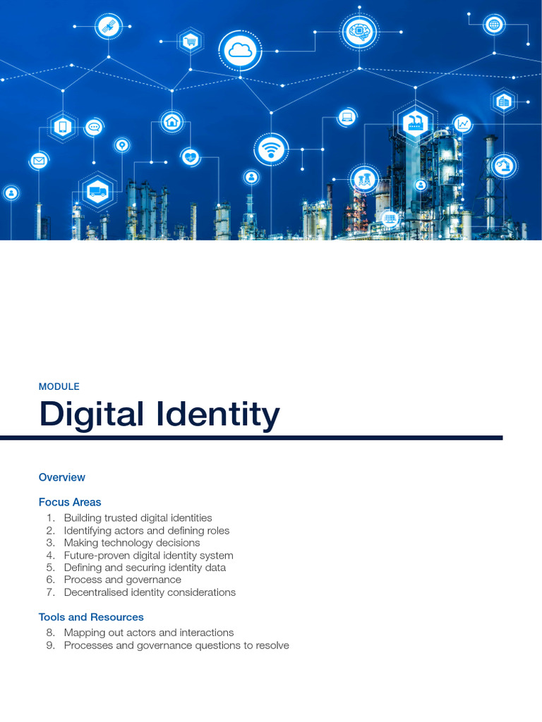 Building Trusted Digital Identities in Supply Chains | PDF | Supply ...