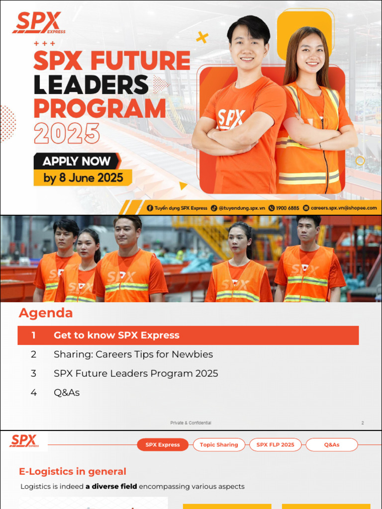 SPX Express: E-Logistics Overview 2025 | PDF | Economies | Business