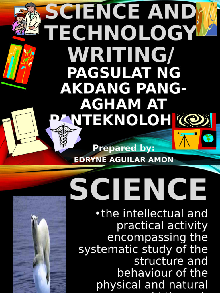 Science and Technology Writing Guide | PDF | Science
