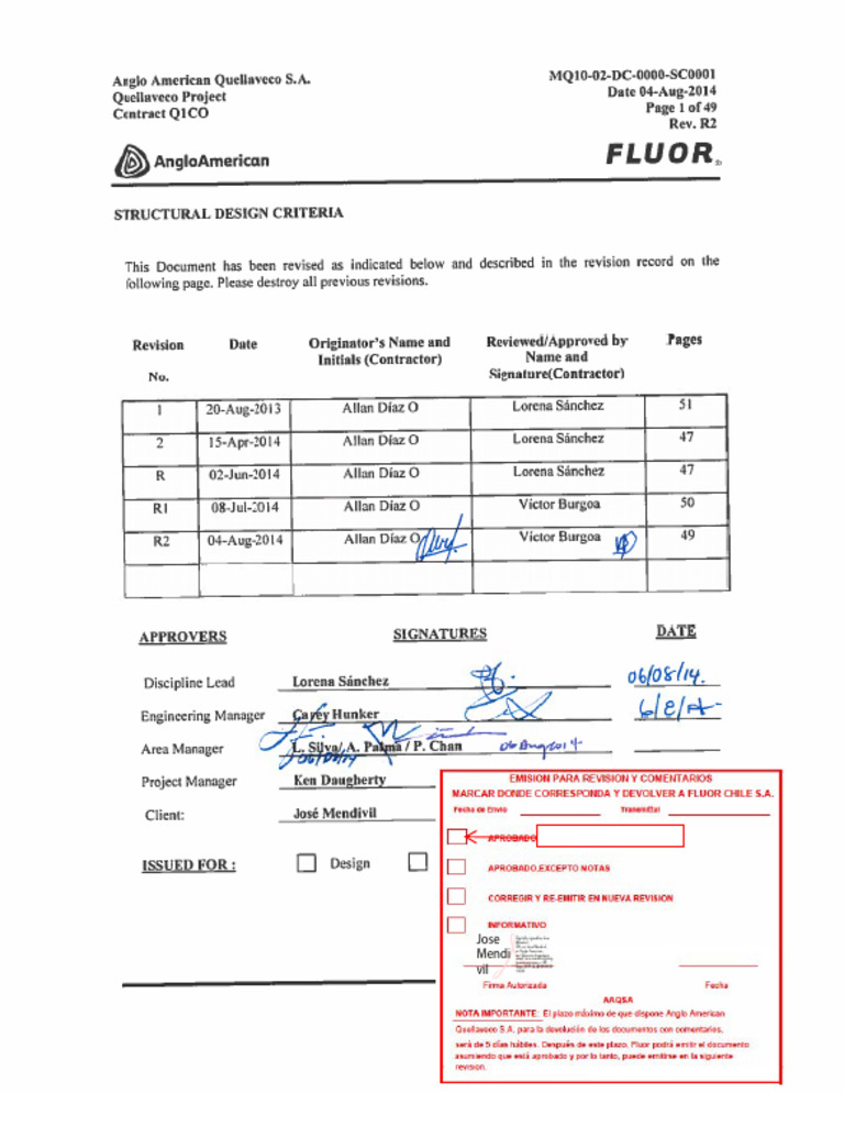 MQ10 02 DC 0000 SC0001 - RR2 Ea | PDF | Structural Load | Steel