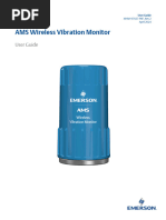 AMS Wireless Vibration Monitor Guide | PDF | Dangerous Goods | Computer  Network