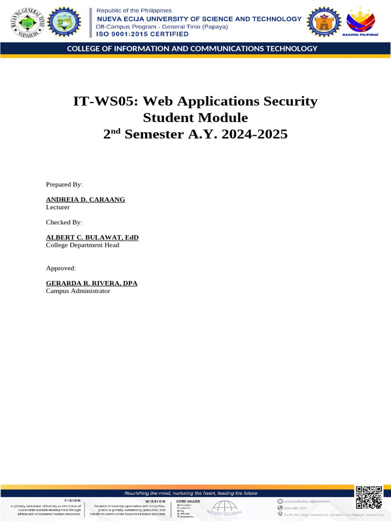 Web Server Security and Database Setup | PDF | Databases | Security