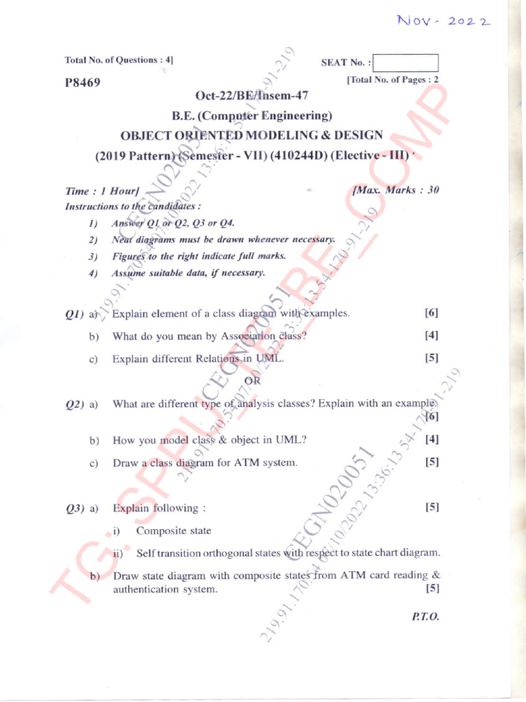Ocr Pyqs | PDF | Computing | Systems Engineering