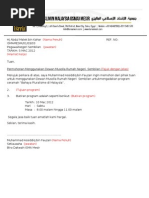 Contoh Surat Rasmi Permohonan Tapak Perniagaan - Rasmi F