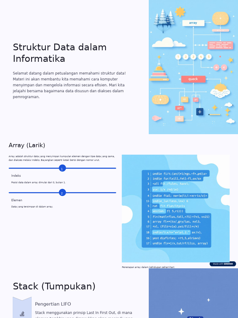 Struktur Data Dalam Informatika | PDF