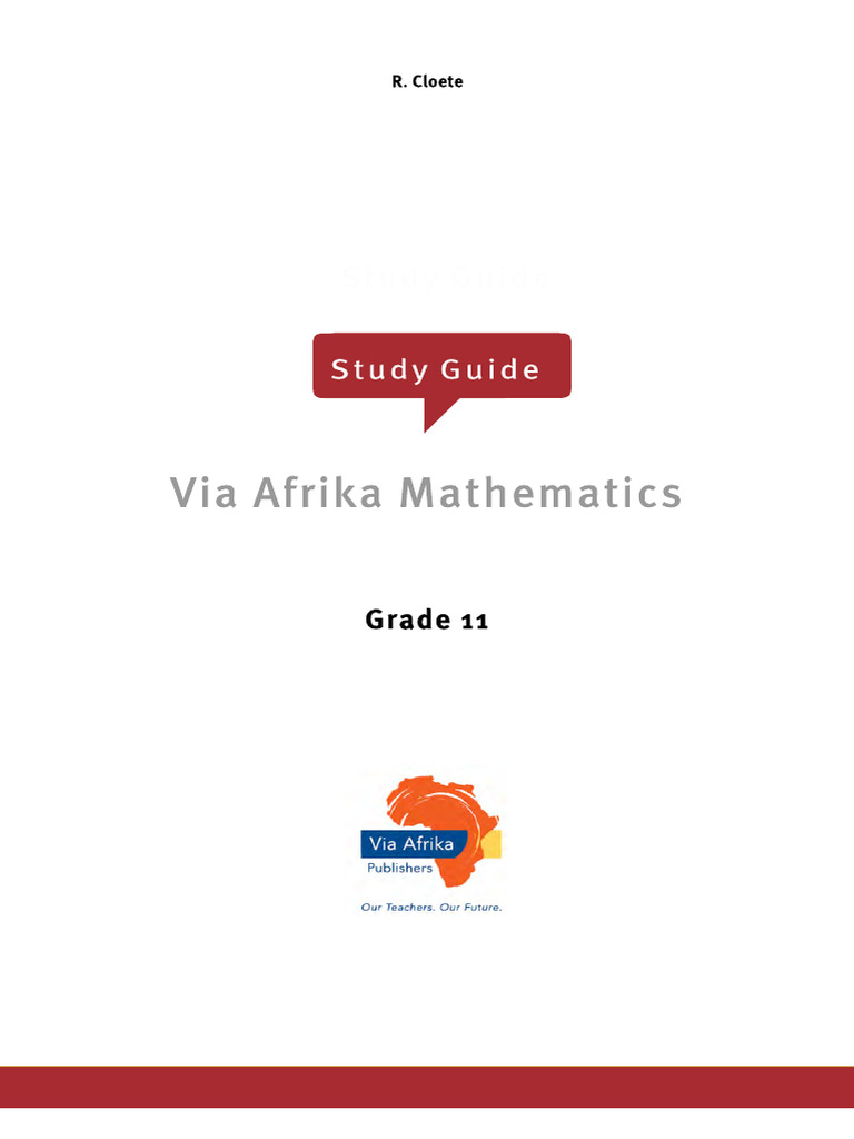 Mathematics Gr11 SG | PDF