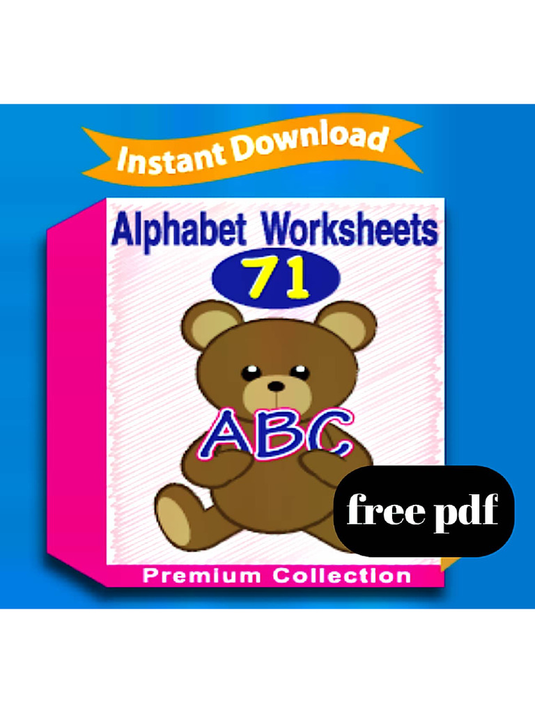 Alphabet Worksheets | PDF