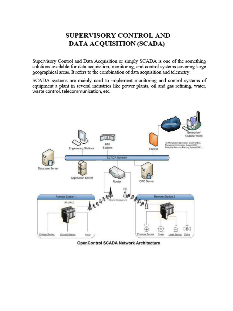 SCADA Systems Overview and Applications | PDF | Scada | Alternating Current