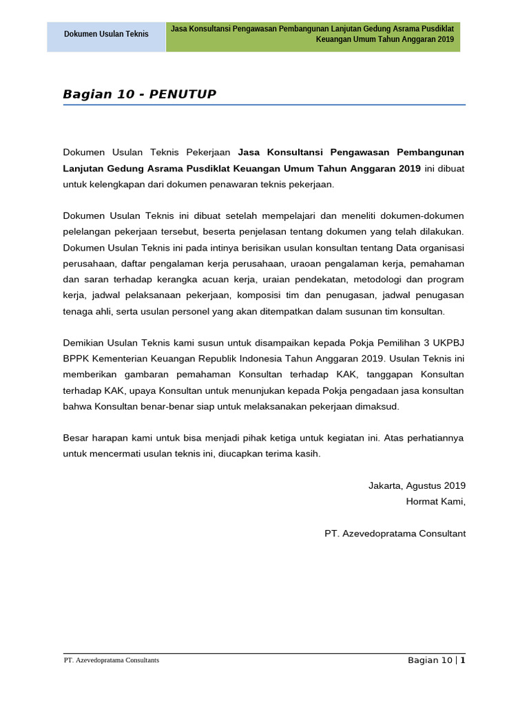 Penutup | PDF