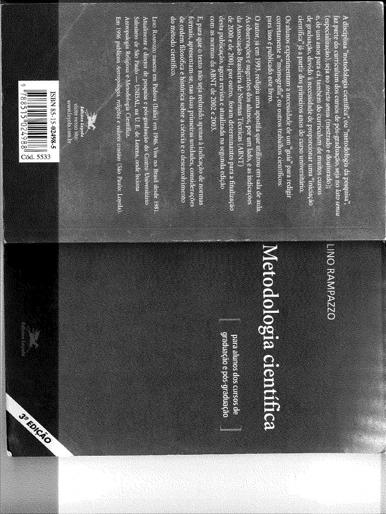 Lucca e Marcus - Rampazzo - Metodologia Científica | PDF
