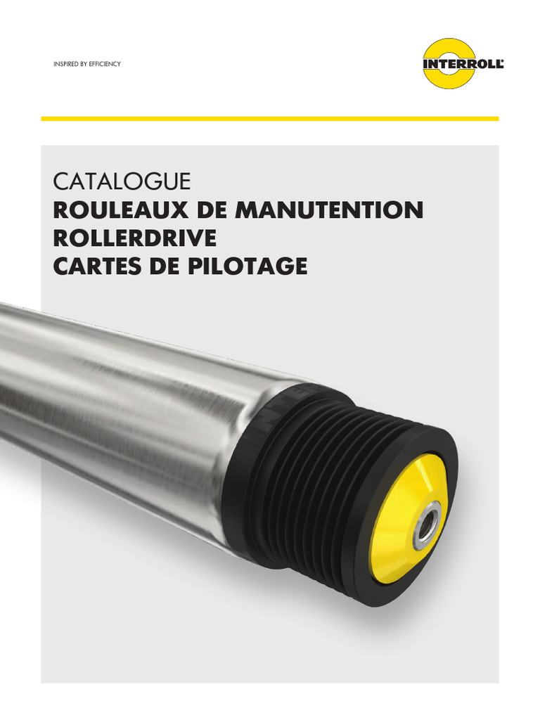 Rouleaux de manutention Interroll 2018 | PDF | Palier (mécanique ...