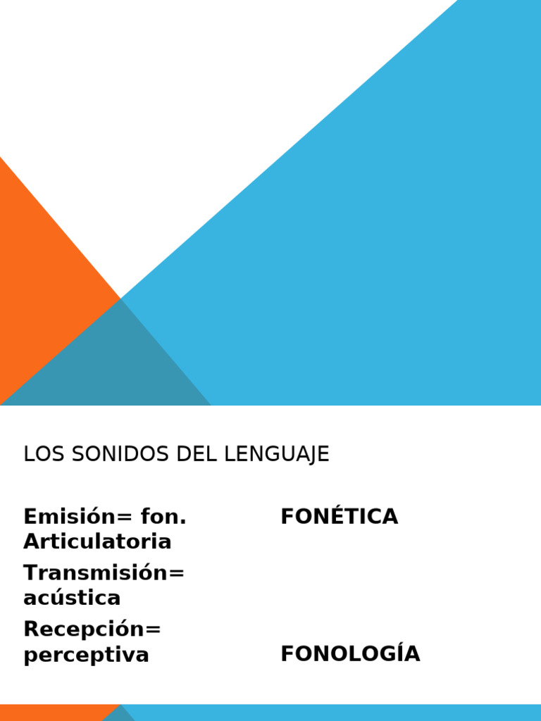 Fonética y Fonología del Lenguaje | PDF | Fonética | Voz humana