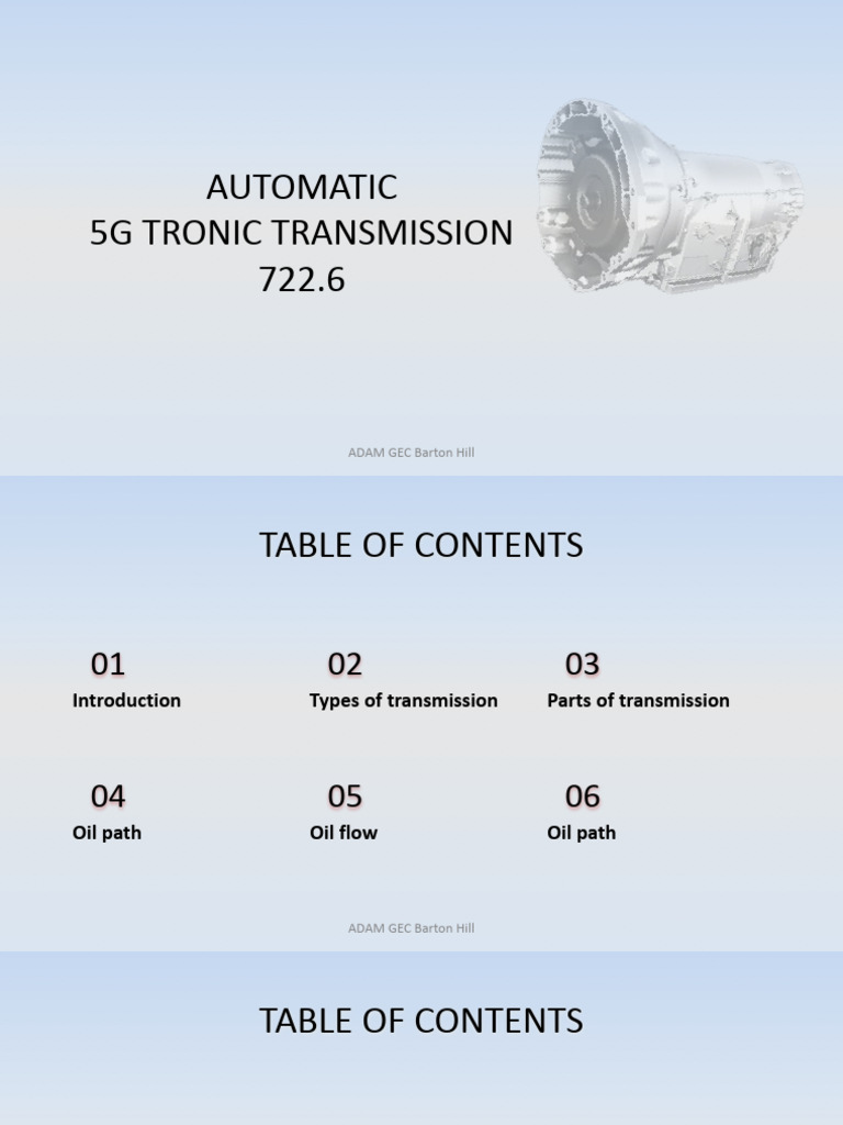 Mercedes-Benz 5G-Tronic Transmission Guide | PDF | Manual Transmission ...