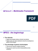 MPEG-21 - Multimedia Framework: Slide: 1