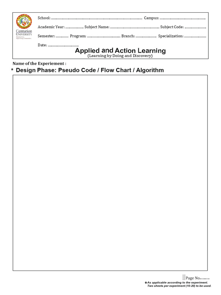 Experiment Documentation Template | PDF