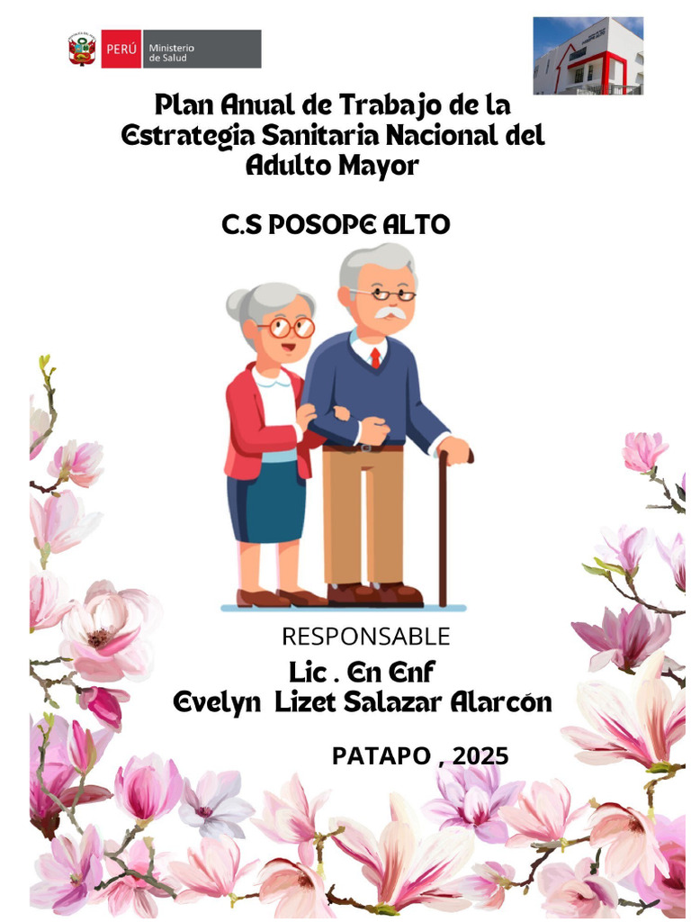 Plan Integral de Salud para Adultos Mayores | PDF | Vejez | Adultos