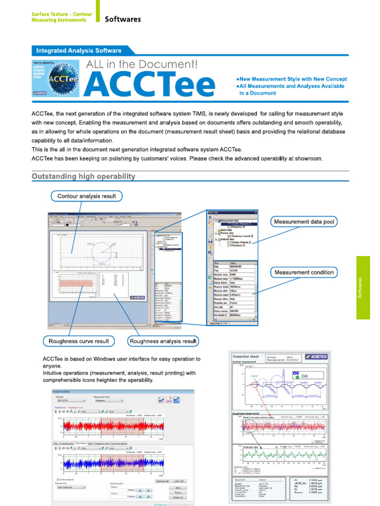 ACCTee (for Contour Measurement) | PDF