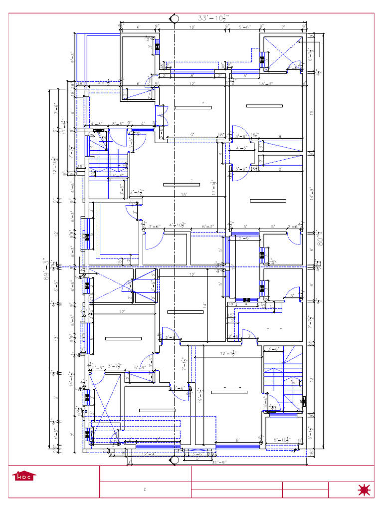 First Floor Working Plan Layout | PDF